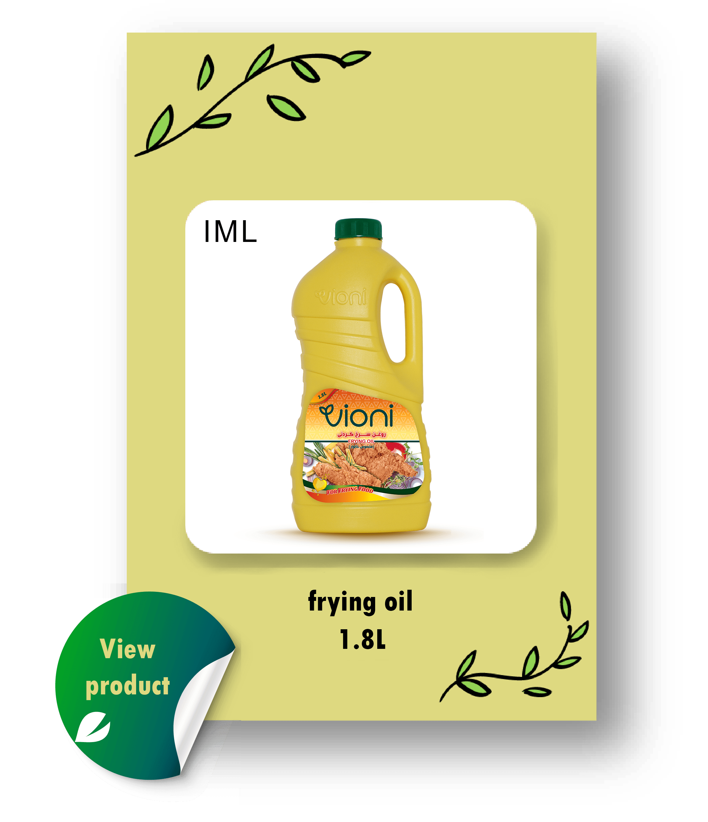 fryin oil 1.8 min